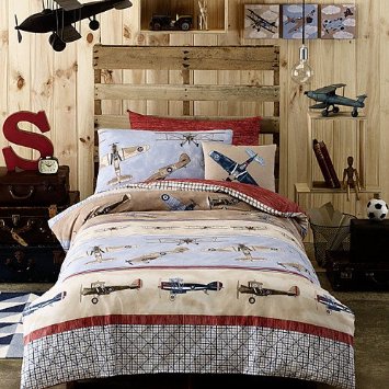 Super-cute Aeroplane Bed Set