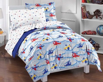 Red and Yellow Plane Bedding