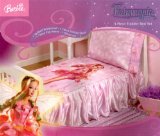 Barbie Fairytopia 4 Piece Toddler Bed Set