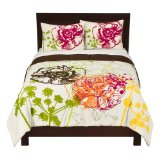 Home Floral Comforter Set - Cream Multicolor