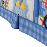 Olive Kids Trains, Planes, &amp; Trucks Bedskirt