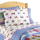 Olive Kids Trains, Planes, &amp; Trucks Sheet Set