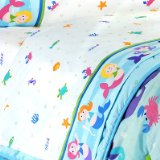 Mermaids Twin Size 100% Cotton Sheets by Olive Kids