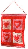 Snuggle Sac Country Heart 100% Cotton Wall Tidy