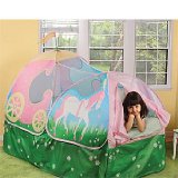 Pop-Up Princess Carriage Bed Tent