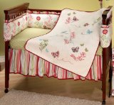 NoJo Alexis Garden 4 Piece Crib Set