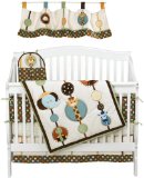 NoJo Jungle Tales 6 Piece Crib Set