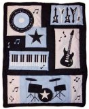 Rock 'N Roll Comforter by Lambs & Ivy