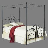 Contour Bed with Frame - Black