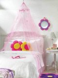 Pink Butterfly Bed Canopy