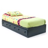 South Shore Furniture, Summer Breeze Collection, Twin Mates Bed 39