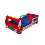 KidKraft FireTruck Toddler Cot