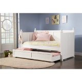 White Semi Gloss Trundle Bed