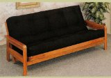 Oak Wooden Futon Sofa Bed Frame Wood Daybed Day Bed