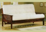 Dirty Oak Wood Futon Day Bed Frame Wooden Sofa Daybed