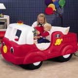 Fire Engine Toddler Bed