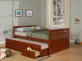 Full Size Bed with Trundle - Jake - Powell Furniture - 261-045-TBED