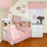 Babykins Ruffled Throne Eleven Piece Crib Bedding Set