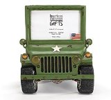 Military Army Truck/Jeep Photo/Picture Frame HeadLights Light Up Great Photo Frame