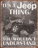 Tin Sign Jeep - It's a Jeep Thing