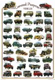 General Purpose Vehicles by Unknown. Size 25.67 inches width by 36.88 inches height. High Quality Art Poster Print