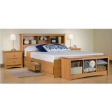 Queen Size Maple 5 Piece Bedroom Set