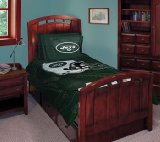 NFL FOOTBALL LOGO 5 PIECE FULL BEDDING SET Comforter, 2-Pillowcases, 2-Shams, NEW All Teams-Patriots Colts Cowboys ETC Boy