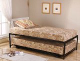 33'' STEEL BED FRAME &amp; POP UP TRUNDLE B809