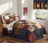 Classic Sports Full / Queen Quilt with 2 Shams