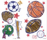 Crayola Sports Wall Stickers