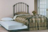 Bonita Twin Copper Mist Complete Bed Trundle